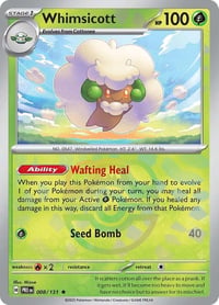 Whimsicott (Master Ball Pattern) - SV: Prismatic Evolutions - Near Mint
