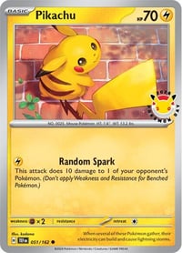 Pikachu (Pokemon Day 2026) - Near Mint