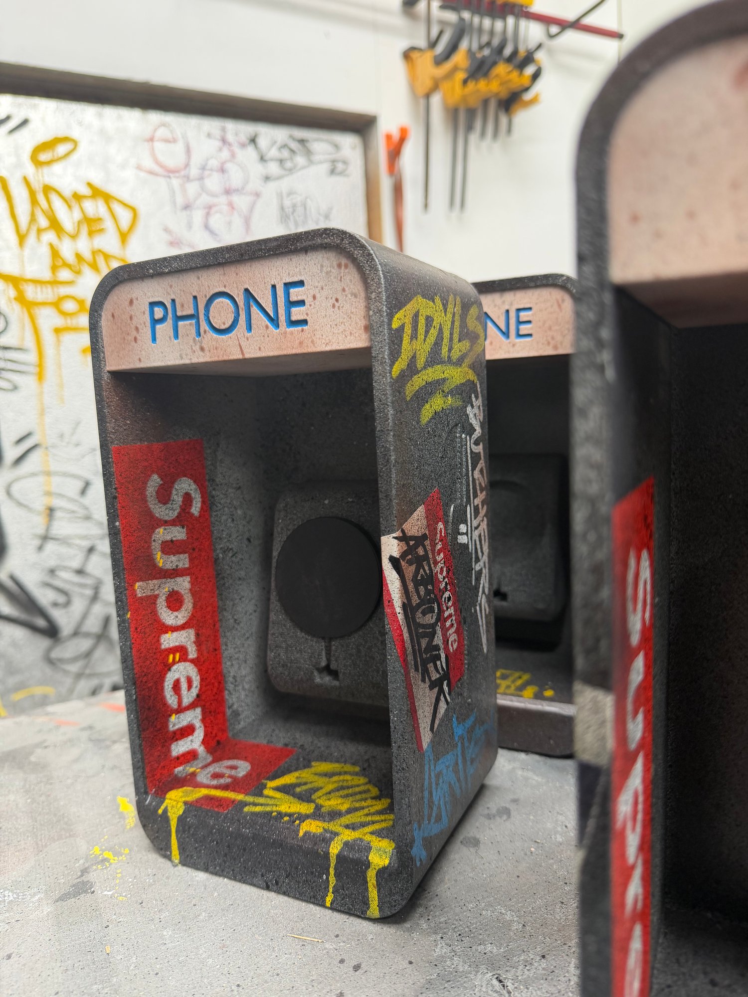 Image of BOMBED OUT PHONE BOOTH CHARGER