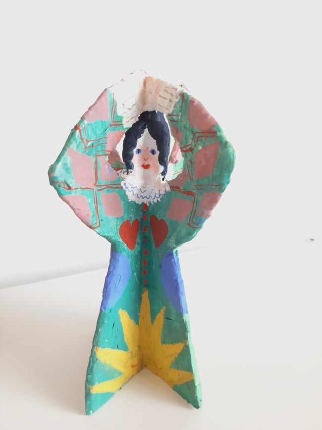 Four ladies ~ Sculpture ~ handmade ooak piece