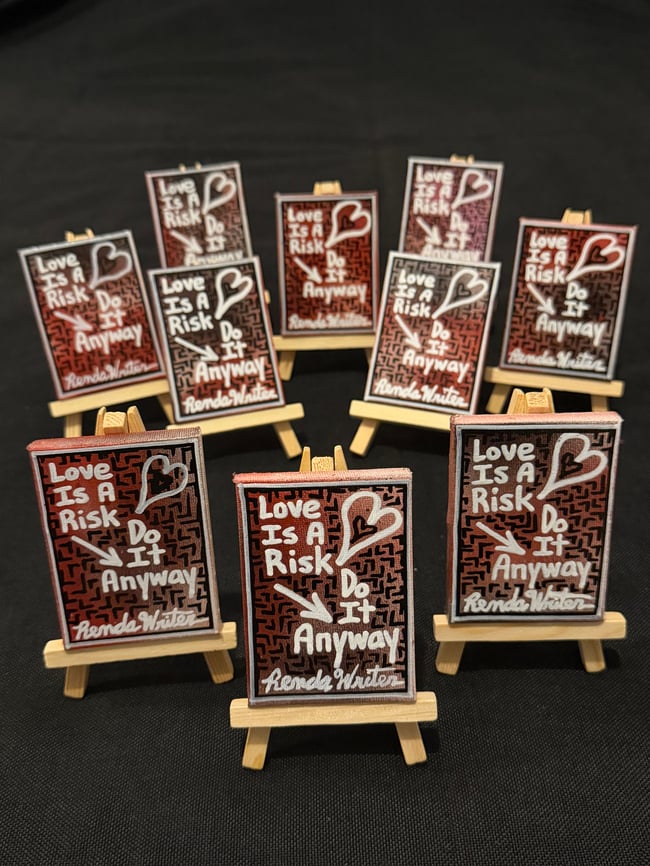 2.5” x 3.5” Mini Canvas / Series of 10 - Released on 8/4/26