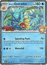 Misty's Gyarados (Prerelease) - Miscellaneous Cards & Products - Near Mint