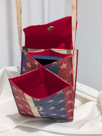 Image 5 of Patriotic Three Pocket Cellphone Crossbody Bag