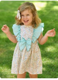 Rapife green floral dress
