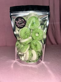 Green Apple Galaxy Rings
