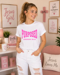 Image 2 of Purposed Jeremiah 29:11 Christian T-Shirt