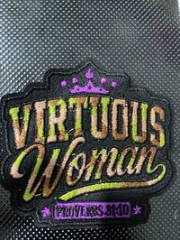 Virtuous woman patch