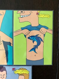 Image 5 of 1994 Beavis and butthead tattoo cards 