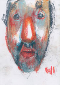 Image 2 of Noah - Sketchbook Drawing in Soft Pastels on Paper 