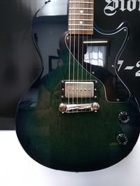 Image 2 of Epiphone - Les Paul Jr. Electric Guitar, Blue Burst 2015