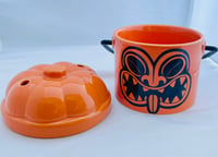 Image 5 of PRE-ORDER: Boo(ze) Bucket "Trick or Tiki" Pumpkin 15 oz Mug
