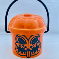 Image 3 of PRE-ORDER: Boo(ze) Bucket "Trick or Tiki" Pumpkin 15 oz Mug