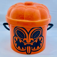 Image 2 of PRE-ORDER: Boo(ze) Bucket "Trick or Tiki" Pumpkin 15 oz Mug