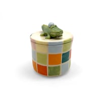 Image 2 of Alligator Salt Jar