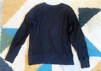 Image 6 of Jackman Japan black thermal cotton sweater, size M