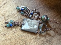 Image 4 of Fortune Teller in blue earrings 