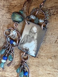 Image 6 of Fortune Teller in blue earrings 
