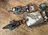 Image 14 of Fortune Teller in blue earrings 