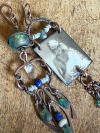Image 18 of Fortune Teller in blue earrings 