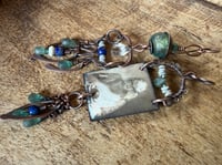 Image 3 of Fortune Teller in blue earrings 