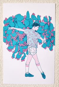 Image 2 of Las Tunas risograph print