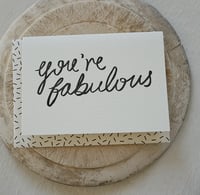 katie leamon -  You're fabulous