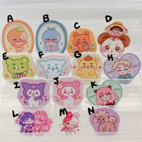 Image 1 of Matte Vinyl Waterproof Stickers