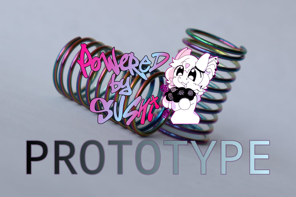 Image of [S2710 - Slim, X-Soft] Prototype Titanium Drift Spring (27mm)
