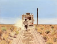 Badger Oil Painting