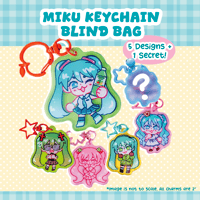Image 1 of Miku Keychain Blind Bag