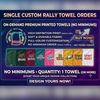 Custom Rally Towels