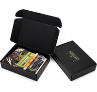 Image 1 of Atmospheric Blackletter Book Deluxe Calligraphy Box