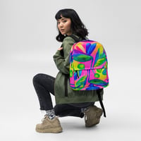 Image 7 of Neon Bird of Paradise Backpack