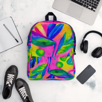 Image 5 of Neon Bird of Paradise Backpack