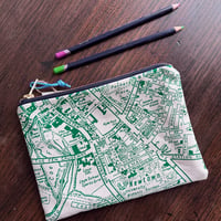 Image 1 of Cambridge Map City Clutch Purse