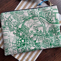 Image 2 of Cambridge Map City Clutch Purse