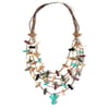 Zuni Fetish Necklace (Nature Cascade)