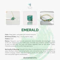 Image 6 of Emerald Bangle Bracelet