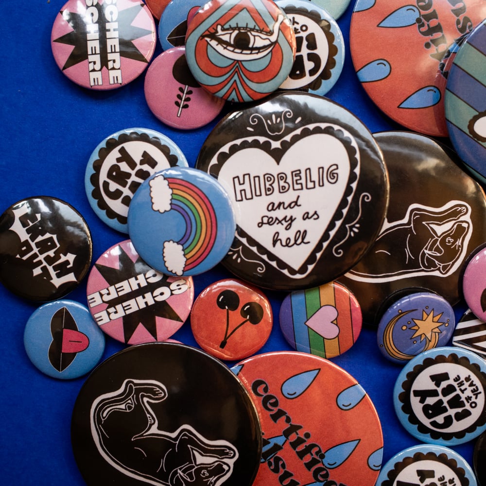 Image of the magic 'bring back buttons' surprise package