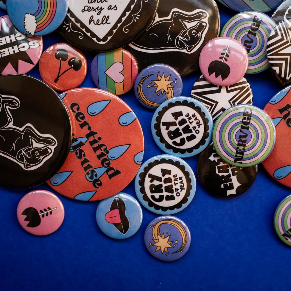 Image of the magic 'bring back buttons' surprise package