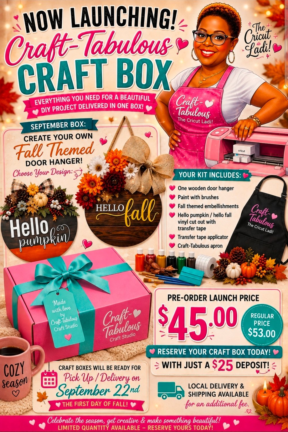 Image of Craft-Tabulous Craft Box (Deposit)