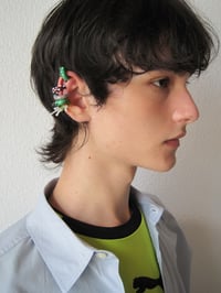Image 3 of Murano Glass Ear Cuffs