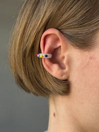 Image 5 of Murano Glass Ear Cuffs