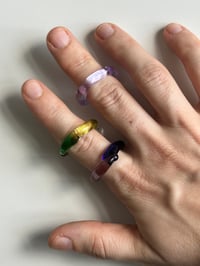 Image 3 of Minimalist Murano Glass Ring