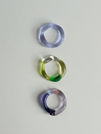 Image 1 of Minimalist Murano Glass Ring