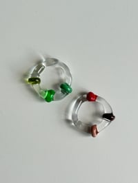 Image 1 of Knots Murano Glass Ring