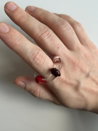 Image 3 of Knots Murano Glass Ring