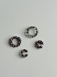 Image 5 of Dotted Murano Glass Rings
