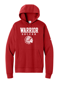 Image 1 of Lady Warrior Soccer NIKE Hoodie Design 3