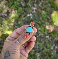 Image 5 of Triple stone ring - size 8